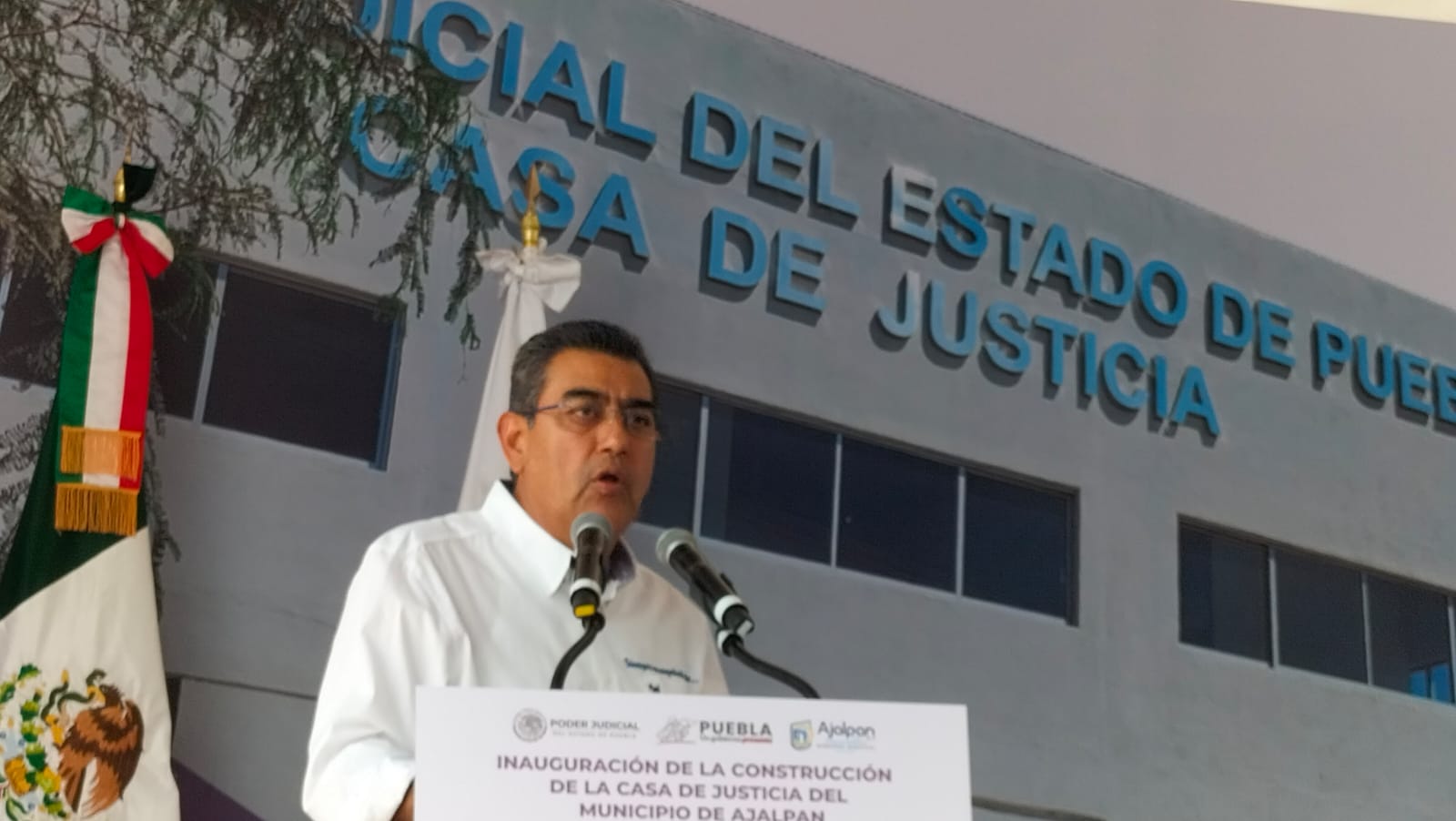 Inaugura Céspedes Casa de Justicia de Ajalpan