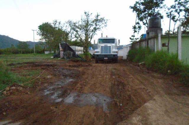 Impiden construcción de casas para damnificados en Huauchinango