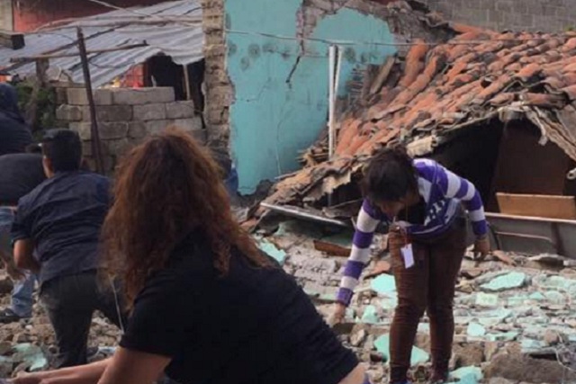 En Izúcar de Matamoros se pierden 2 mil casas por el sismo