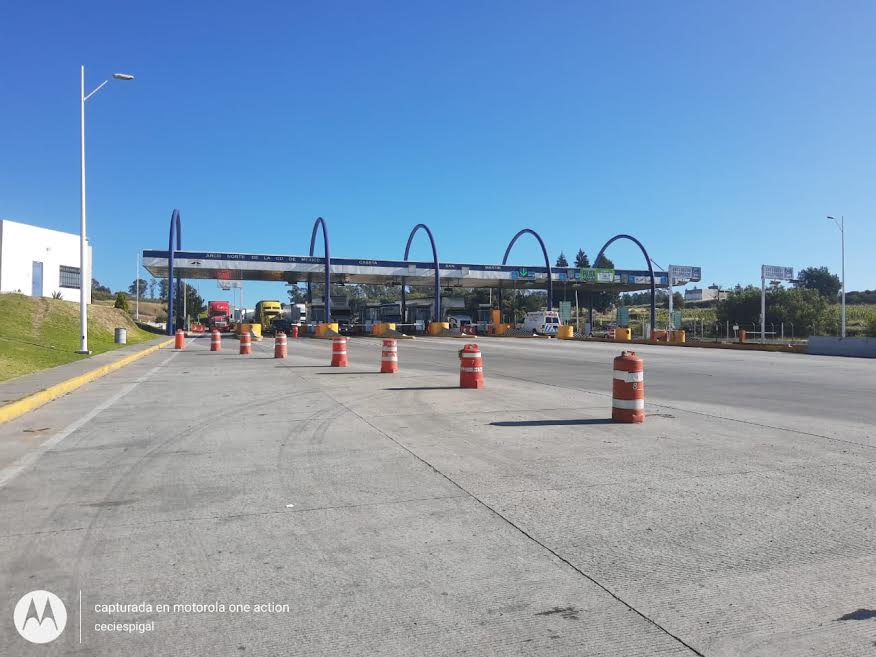 Por segundo día consecutivo toman casetas del Arco Norte en Texmelucan