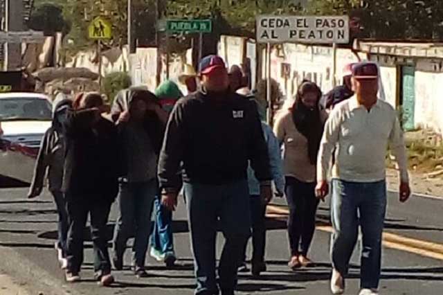 Toman caseta en Amozoc de la Puebla-Veracruz por gasolinazo