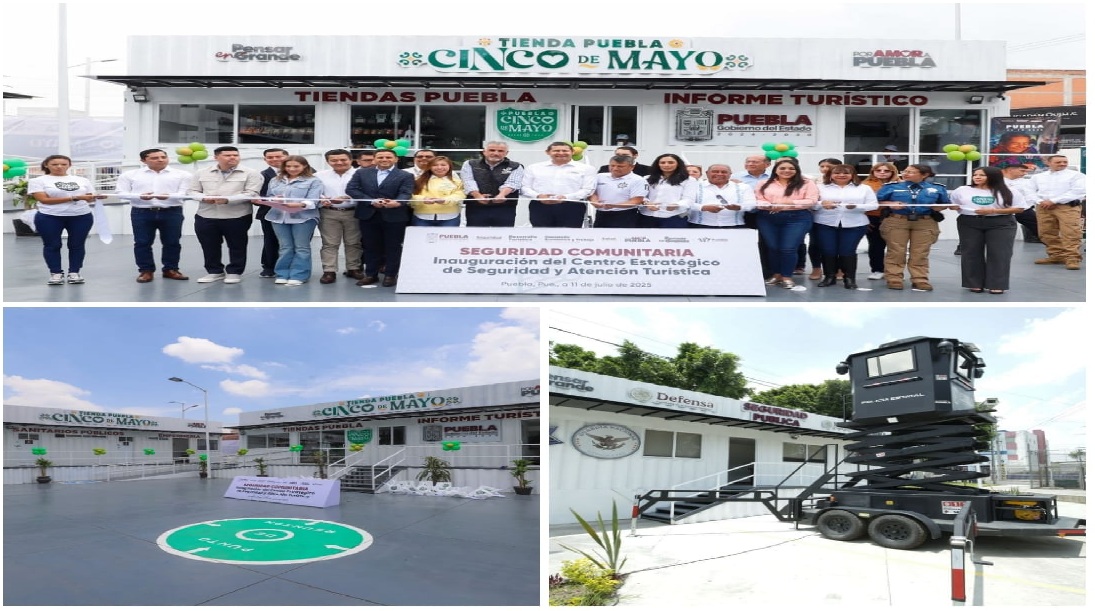 Puebla blinda seguridad con segundo CESAT: vigilancia inteligente y respuesta inmediata