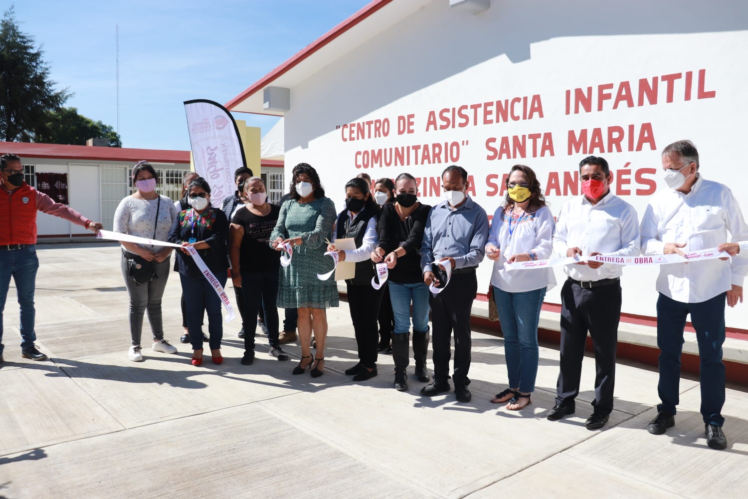 Pérez Popoca entrega nuevas instalaciones del CAIC Tonantzintla