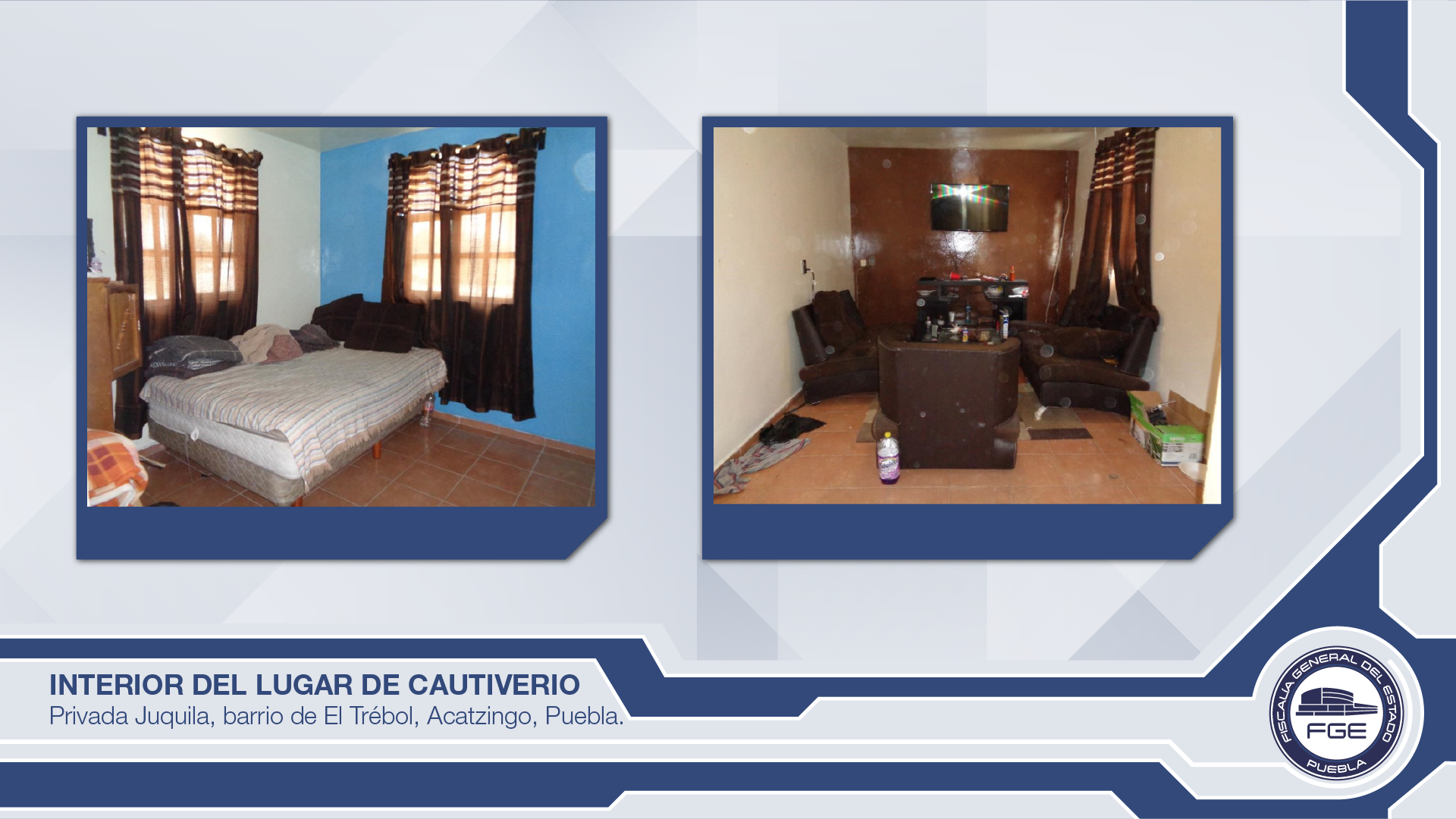 Catean casa de seguridad de secuestradores de Acatzingo