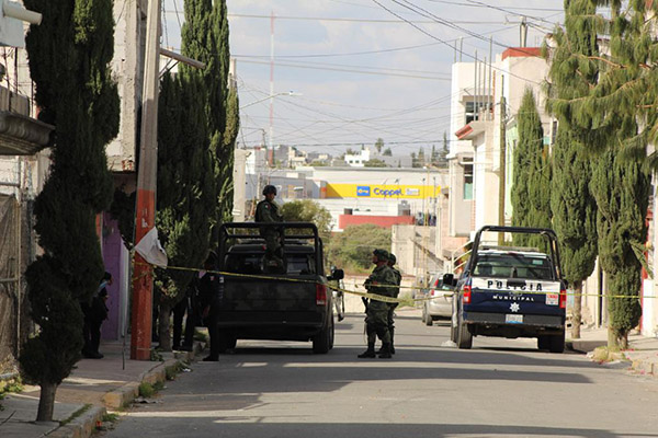 Guardia Nacional apoyó cateo de inmuebles en Minerales del Sur