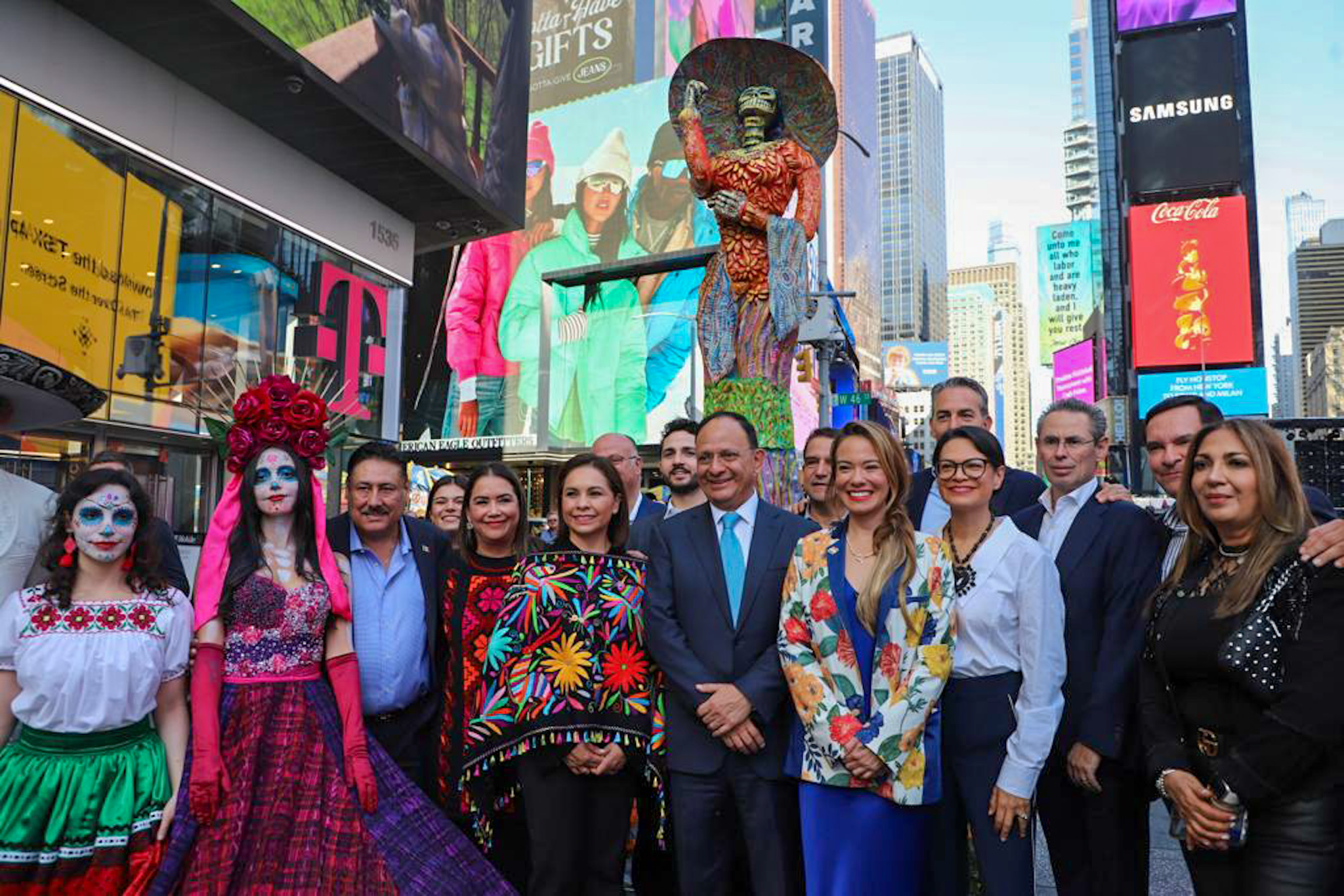 Puebla está hoy en el corazón de NY con catrinas de Día de Muertos: Gaby Bonilla