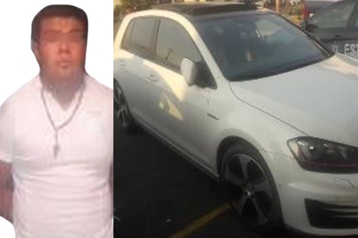 Lo detienen cuando manejaba auto robado en Cuautlancingo