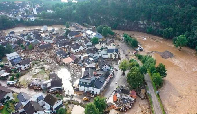 Inundaciones registradas en Bélgica deja más de 120 muertos