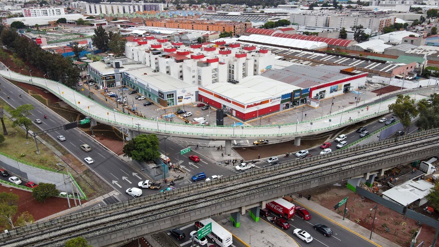Inauguran puente en CDMX para conectar con la México-Puebla