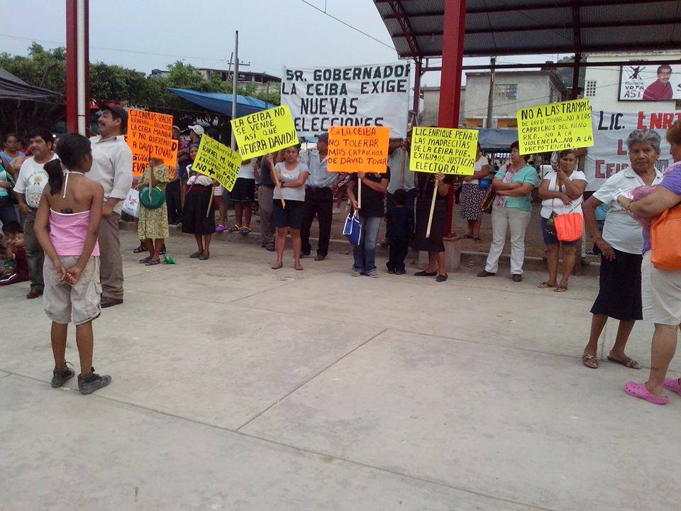 Ignora edil de Xicotepec conflicto postelectoral en La Ceiba