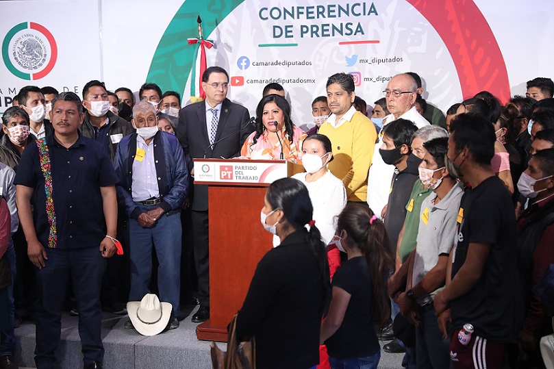 Piden en San Lázaro intervenga GN en Coyomeapan, Puebla