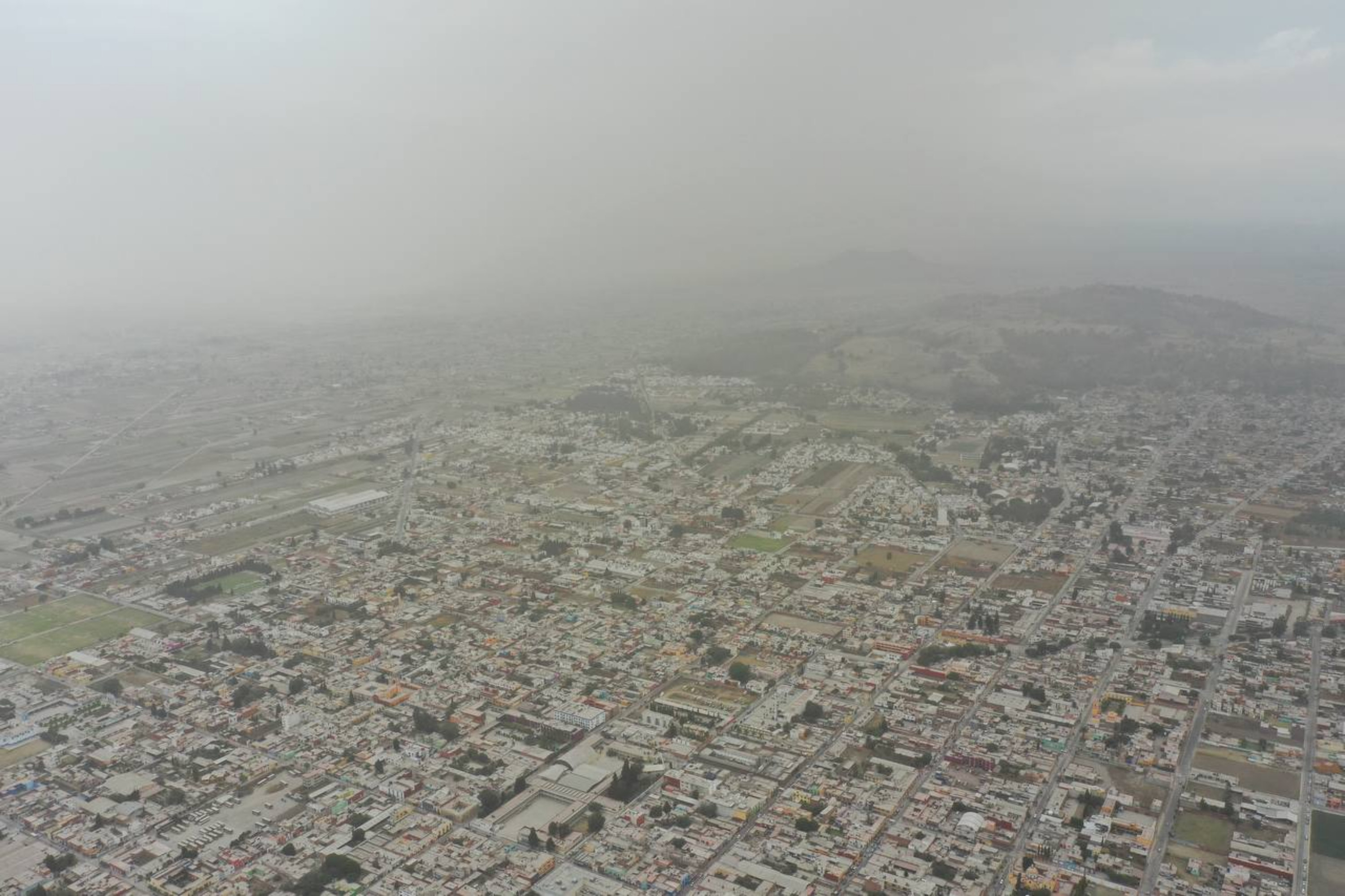 Suman ya 185 personas con rinitis por ceniza del Popocatépetl