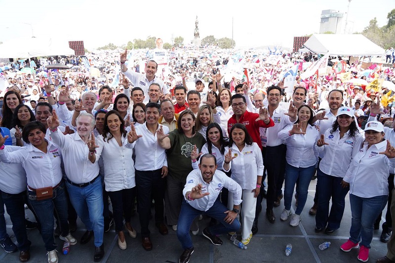 Eduardo Rivera corregirá el rumbo de Puebla, sostiene Marko Cortés