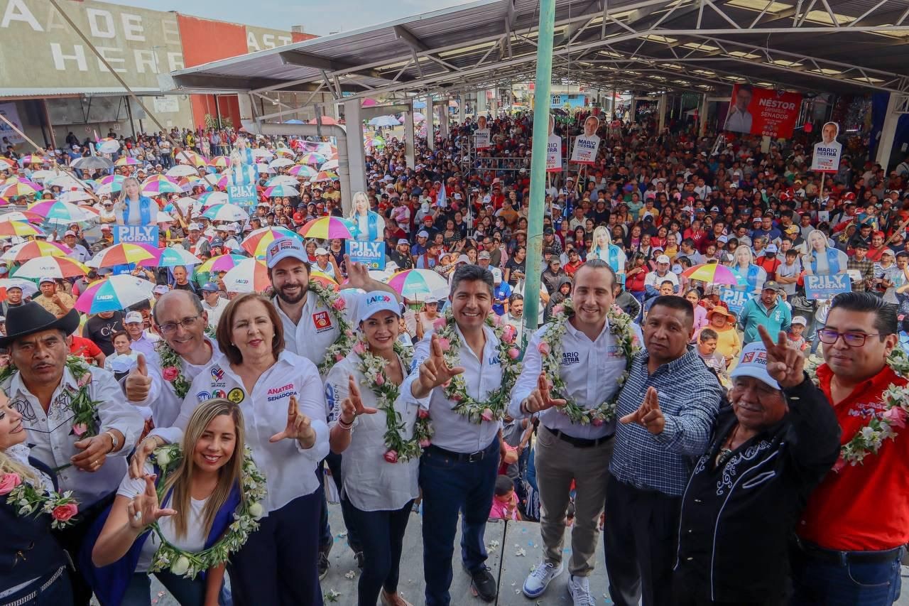 Lalo Rivera pavimentará calles de la Central de Abasto