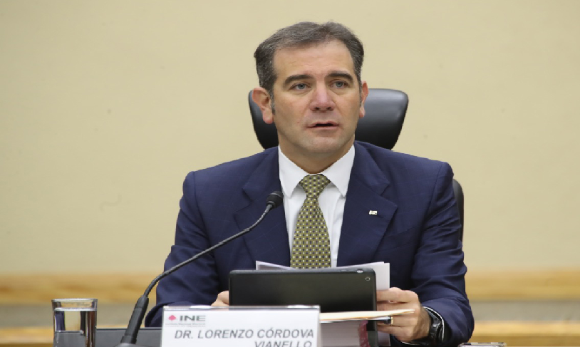 Lorenzo Córdova no ve  favorable, cambios al sistema