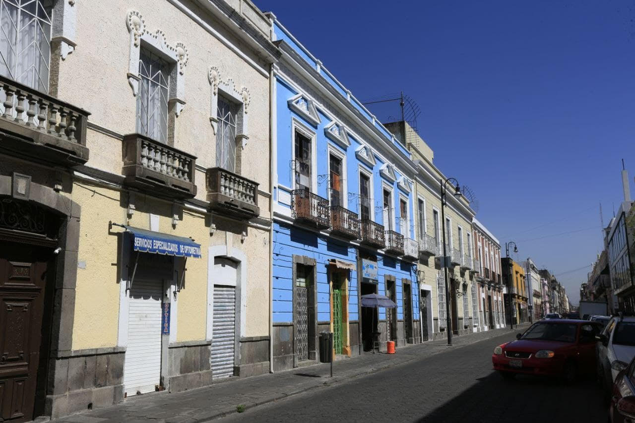 Mejoran imagen urbana del Centro Histórico de Puebla