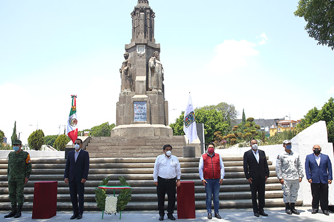 Preside Barbosa ceremonia del 489 aniversario de la fundación de Puebla