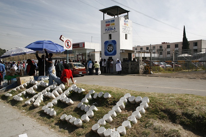 Gimnasios y kioskos había en el pueblito del penal de San Miguel