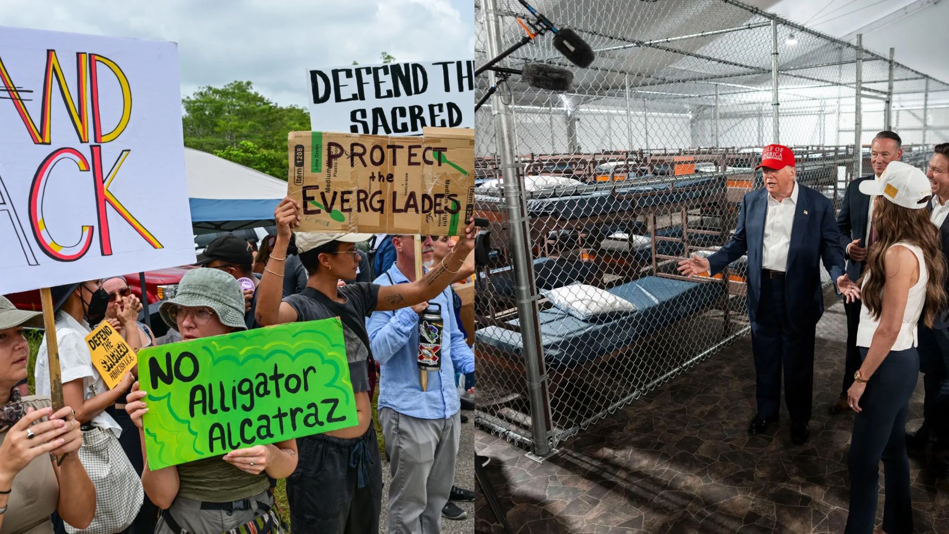 Por graves daños a flora y fauna de Florida, ratifican cierre de “Alligator Alcatraz”