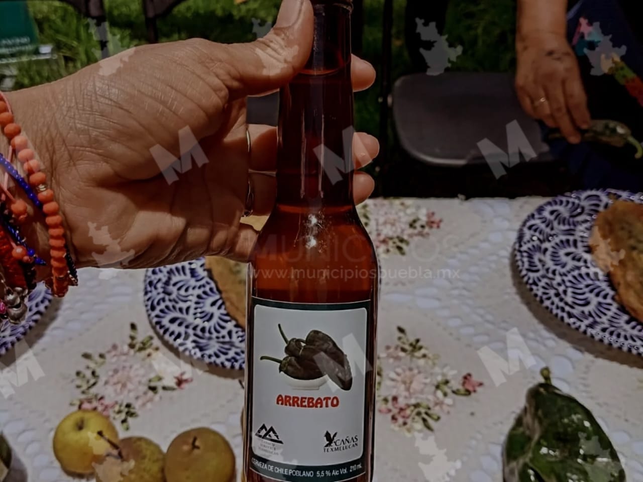 Arrebato, cerveza de chile poblano de Texmelucan para el mundo