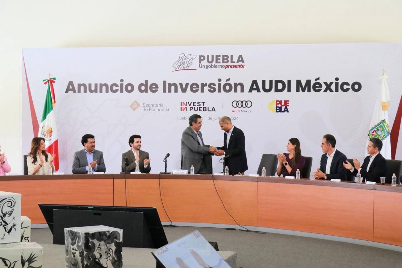 Con inversión histórica, Puebla fortalece confianza en inversionistas: Salomón