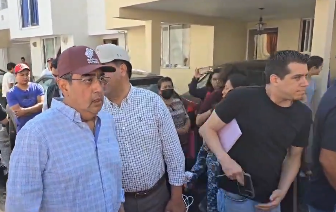 Céspedes recorre calles de la Francisco I Madero tras granizada