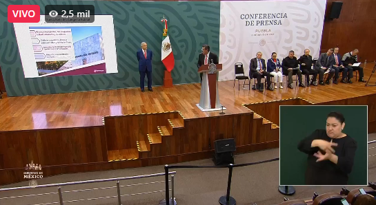 AMLO confirma el reintegro de mil 900 mdp a Puebla a través del SAT