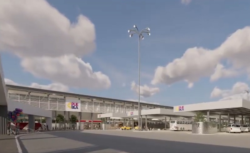 VIDEO Así se verá la nueva Central Camionera del Sur en Puebla