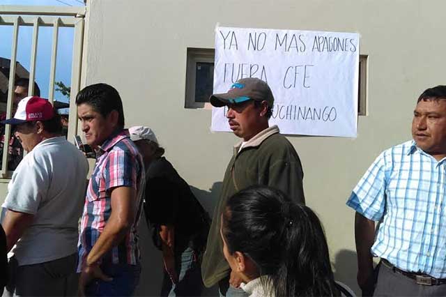 Atender conflicto entre CFE y usuarios de Huauchinango, pide Morena