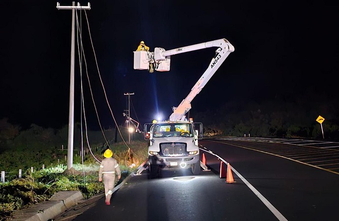 Al 88%, electricidad para afectados por inundaciones en Guerrero