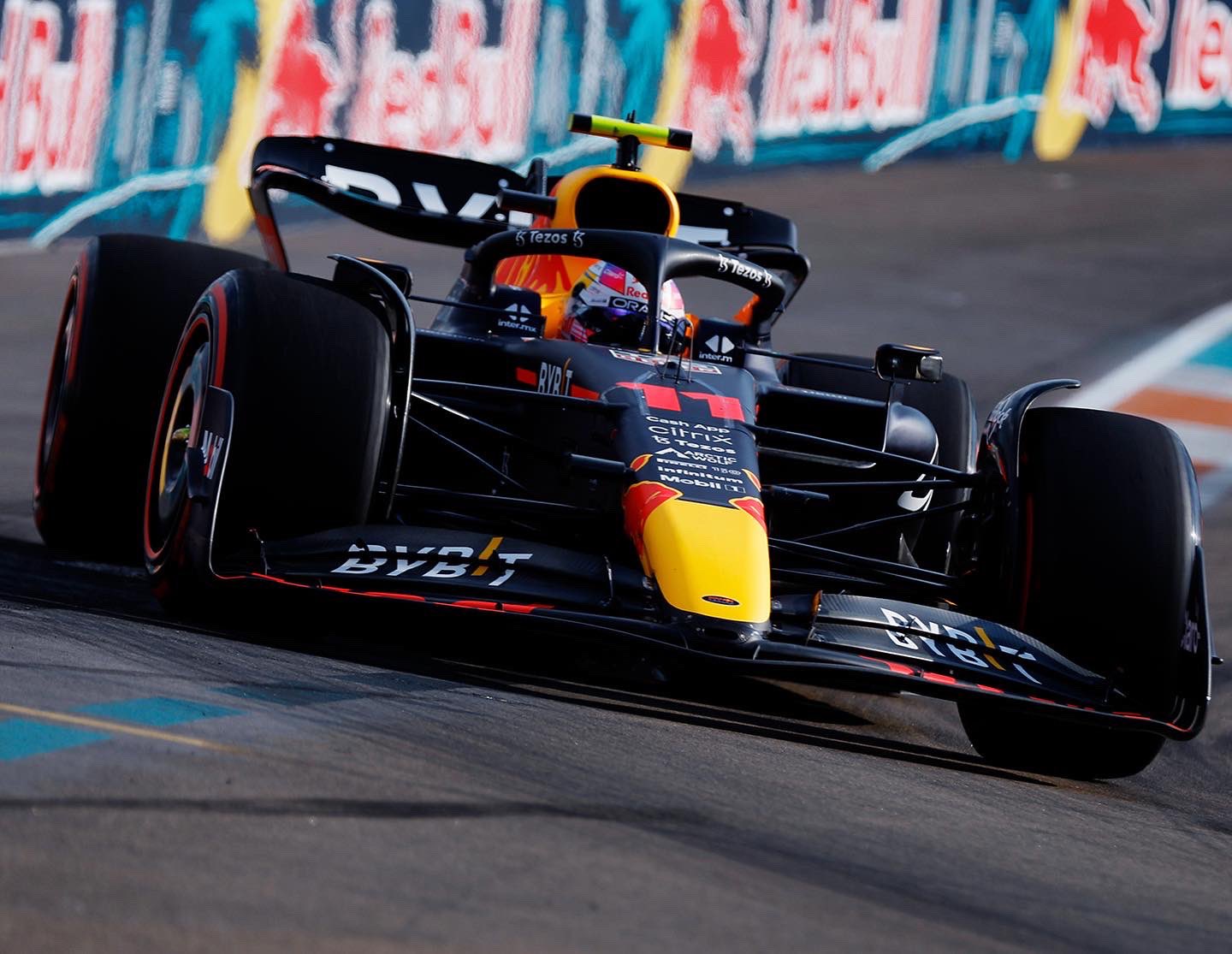Checo Pérez es segundo lugar en el GP de España