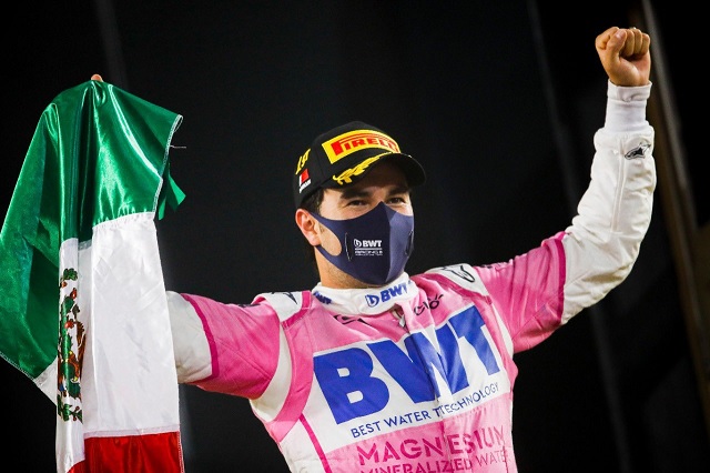 Designan a Checo Pérez piloto del día en el GP de Portugal