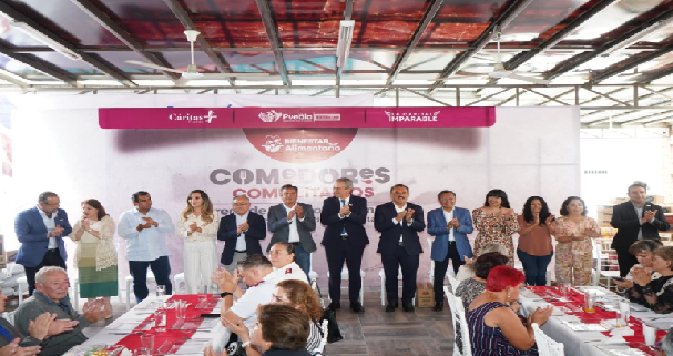 Encabeza Chedraui la entrega de apoyos a comedores comunitarios