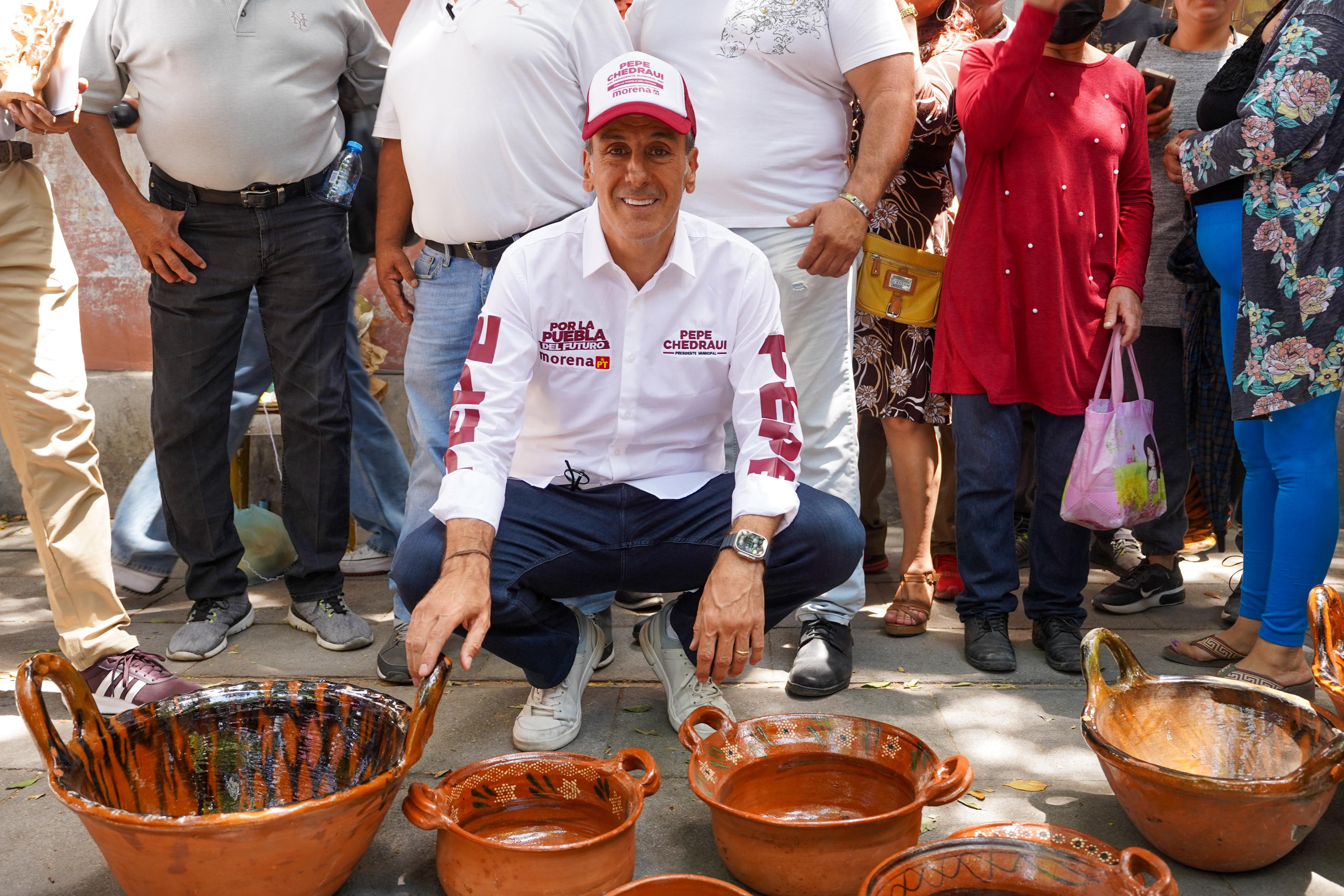 Chedraui celebra los 493 años de Puebla en el Barrio de La Luz