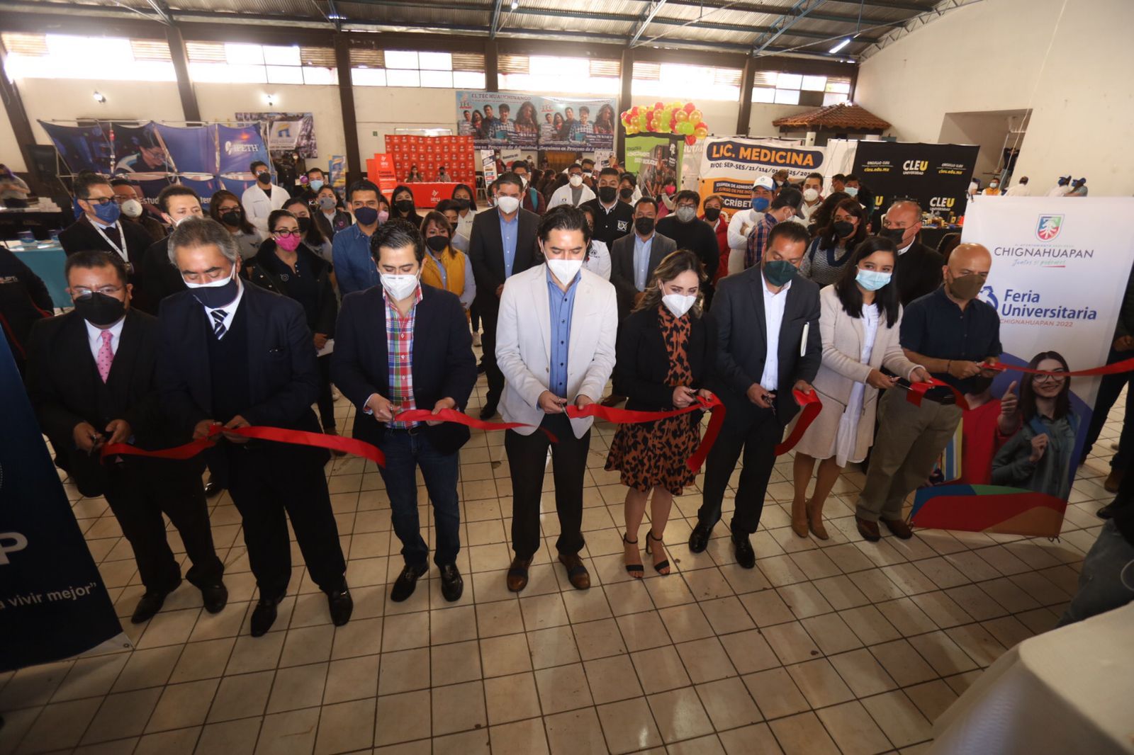 Inauguran primera Feria Universitaria en Chignahuapan
