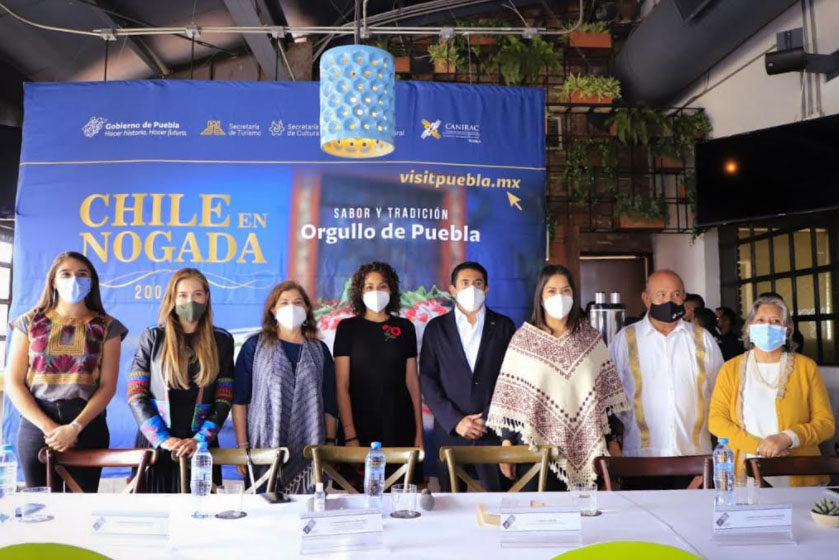 Extiende Turismo al Edomex promoción por 200 Años del Chile en Nogada