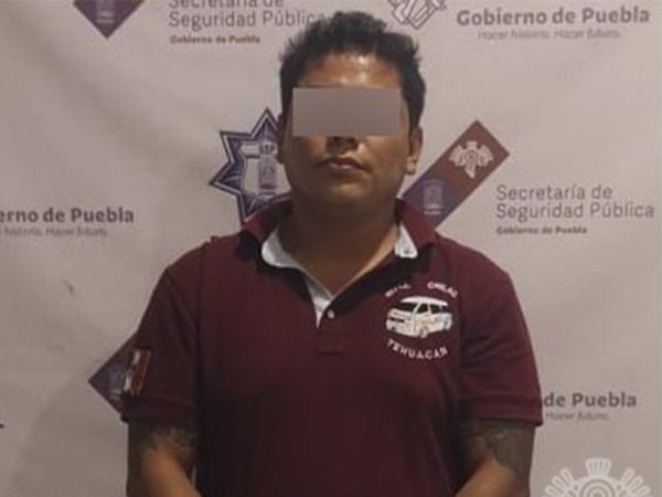 Cae narcomenudista que intentó acuchillar a policías en San Gabriel Chilac