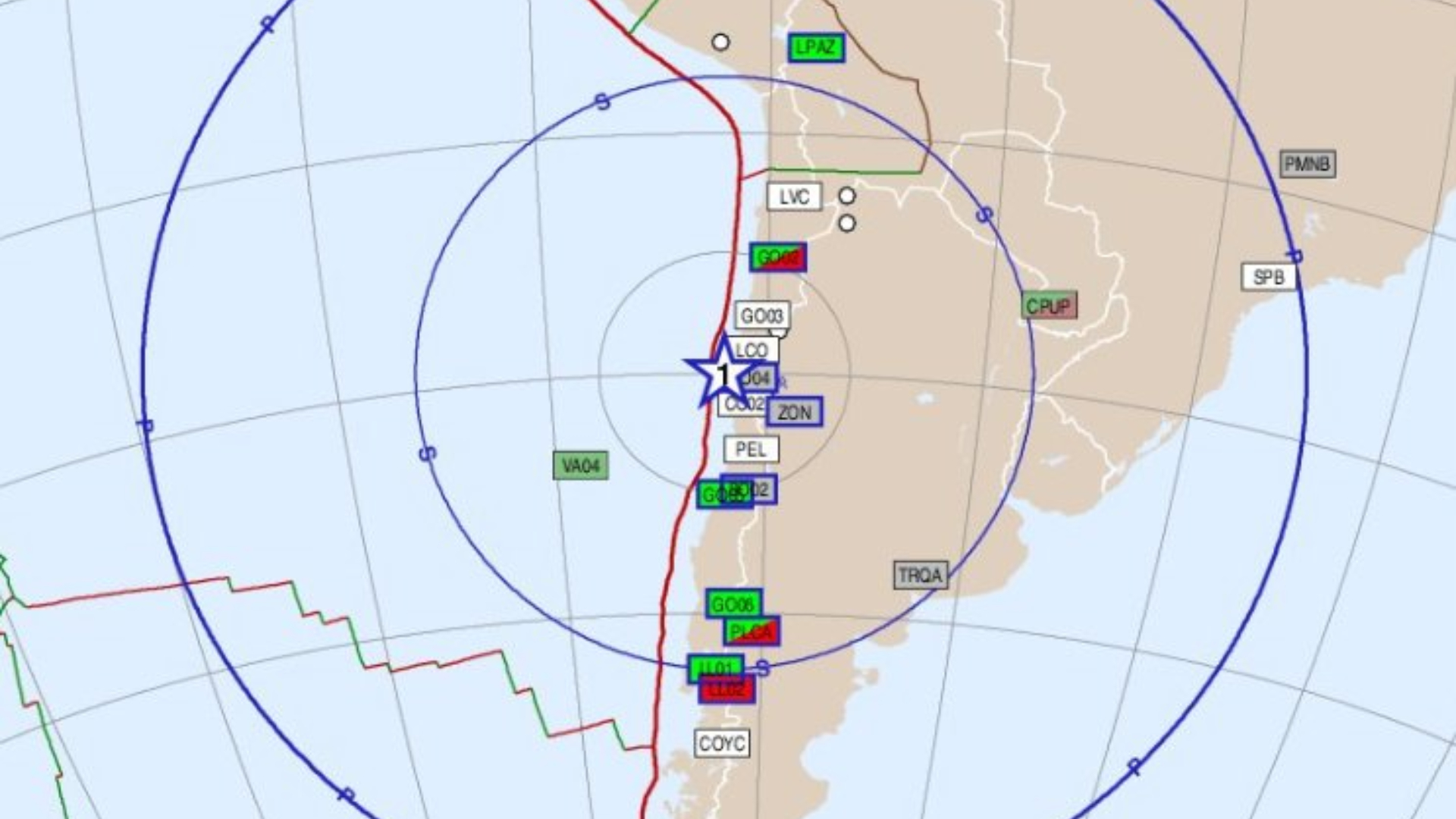 Sismo de magnitud 7.1 sacude Antártida y Chile