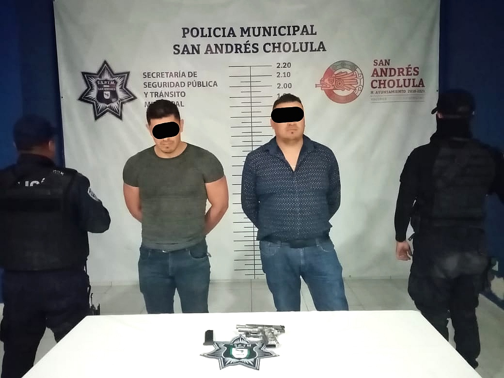 Hombre escapó de dos y los detuvieron con arma irregular