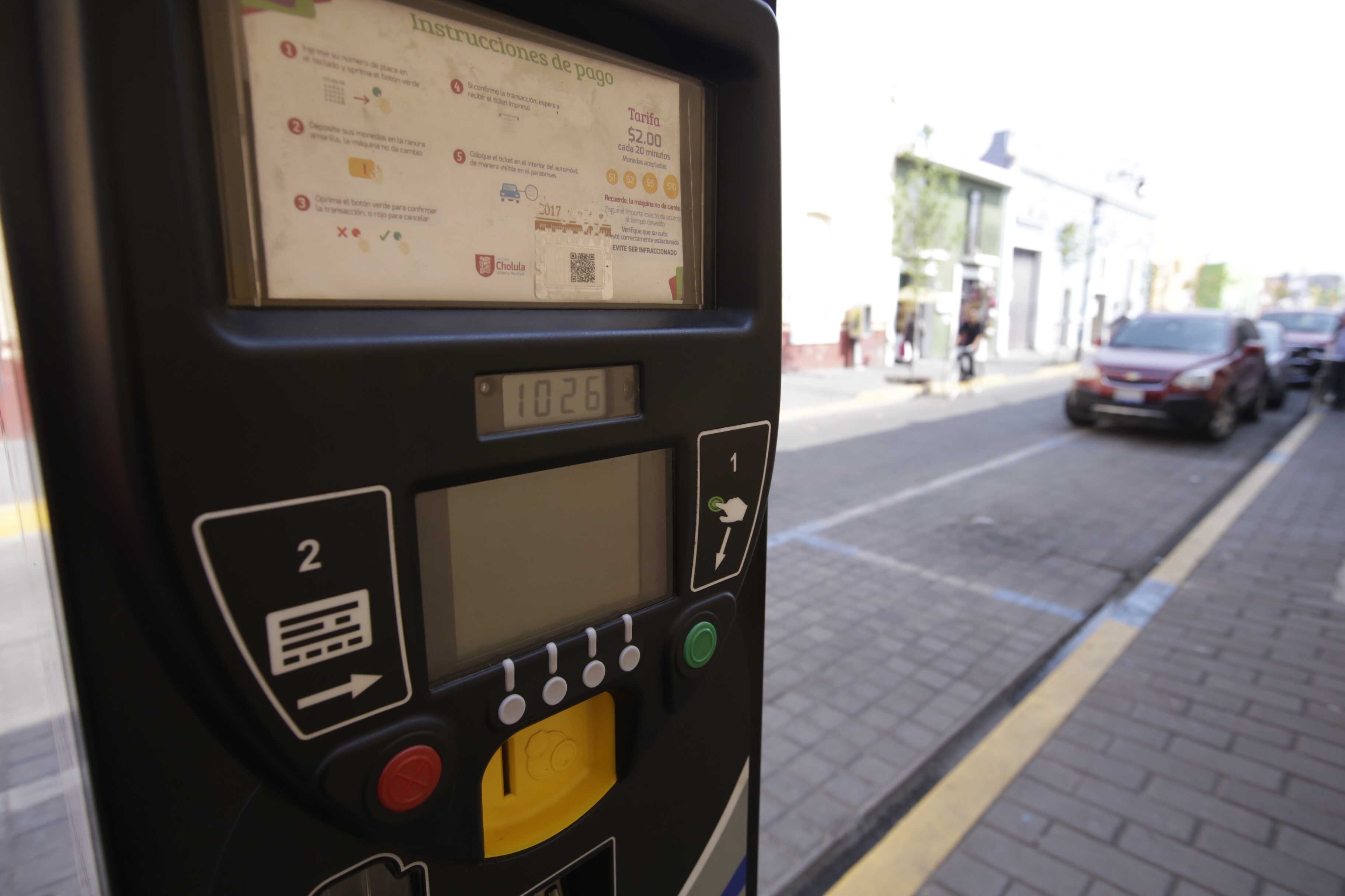 Parquímetros comenzarán a funcionar después del Día de las Madres en Puebla