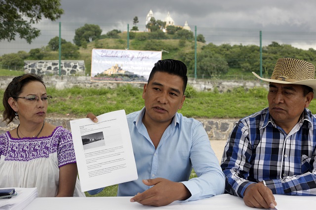 Parque Intermunicipal no tiene permisos del INAH, insisten activistas de Cholula