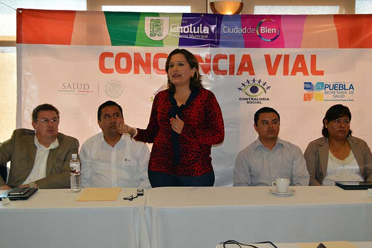 Inicia programa para disminuir accidentes viales en San Pedro Cholula