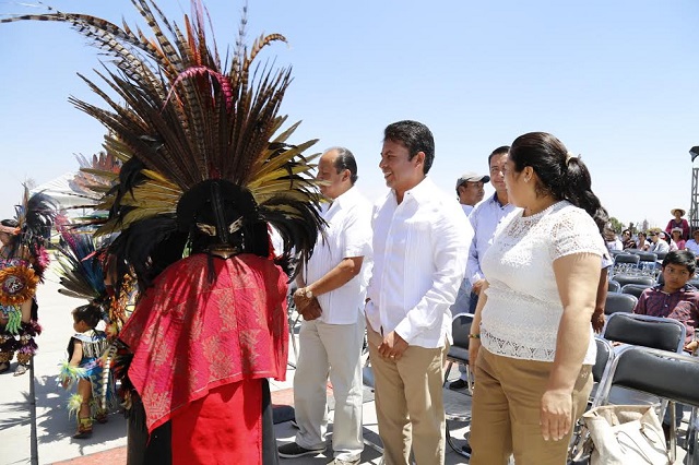 Inaugura edil de San Andrés Cholula el Festival Equinoccio 2017