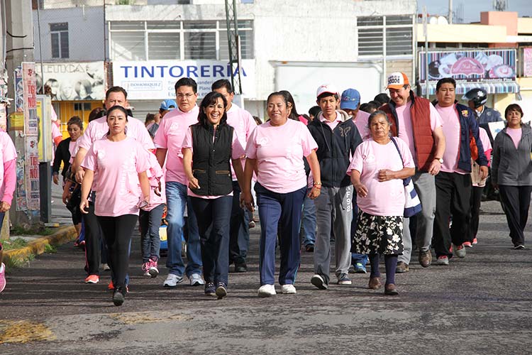 Conmemora San Andrés la lucha contra el cáncer de mama 