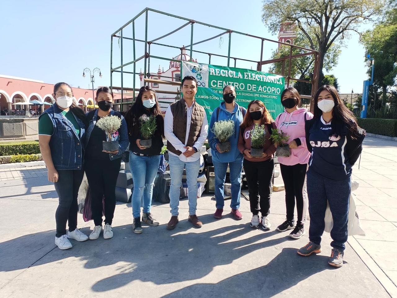 Impulsan cuidado del medio ambiente en San Pedro Cholula