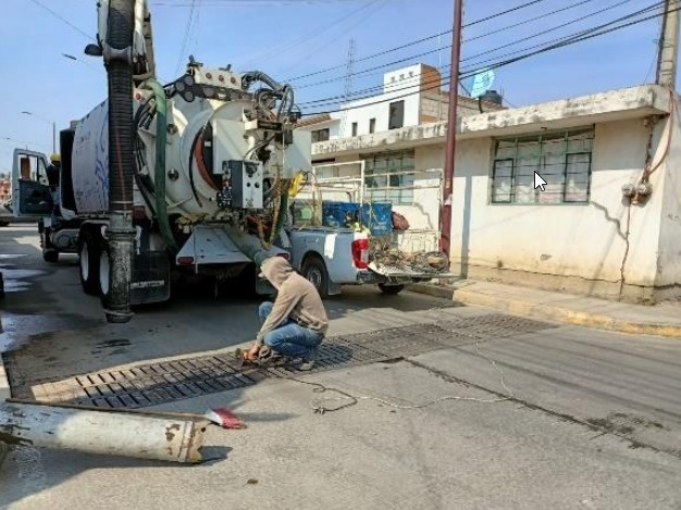 Gobierno de Cholula continúa con trabajos preventivos por la temporada de lluvias