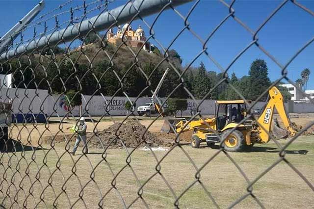 Arrestan a otro opositor del parque en pirámide de Cholula