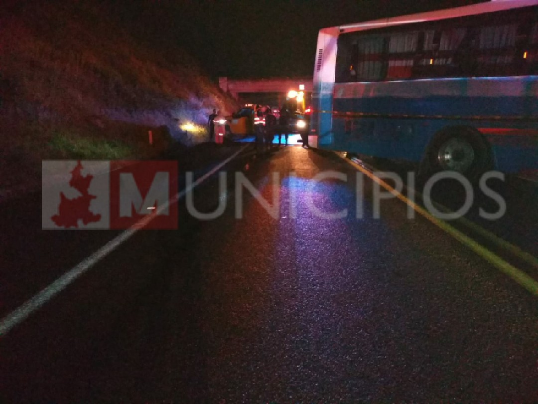 Muere hombre tras choque en la Virreyes–Teziutlán