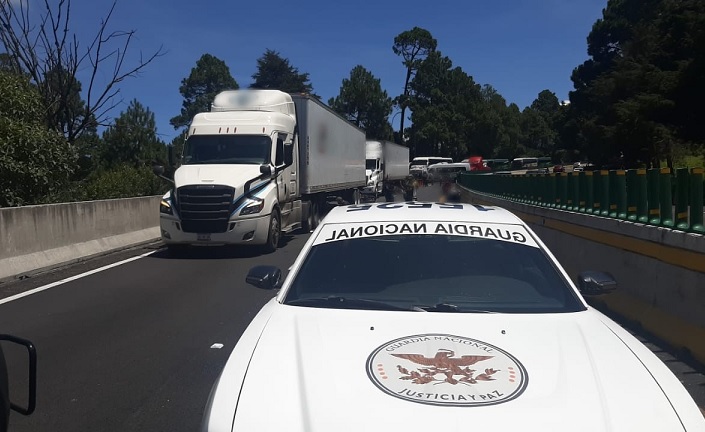 Deja 6 motociclistas muertos choque en la México-Cuernavaca