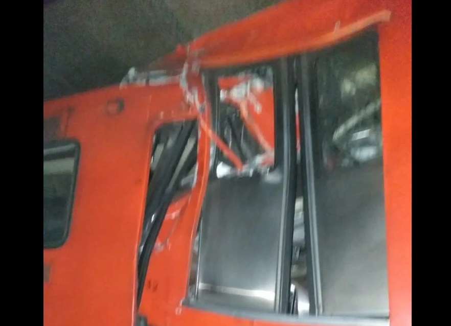 Todo el techo se cayó: así vivieron los pasajeros el accidente de la Línea 3 del Metro